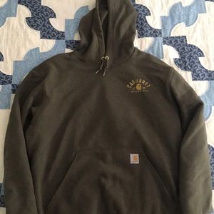 Carhartt Thick Green Hoodie